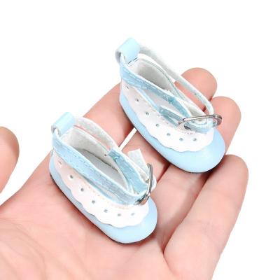 China stuffed & 1/6 Scale Doll Plush Toy 2022 New Shoes Fashion Luminous Leather Shoes Mini Clothes Playing House Girl Multicolor Uses Doll Accessories for sale