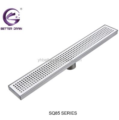 China High quality linear strainer floor drain, shower drain, modern drain for sale