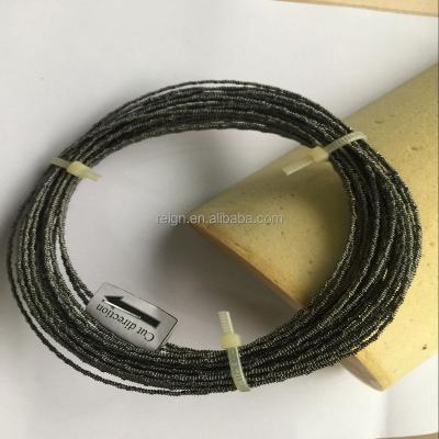 China Cut All Kinds of Foam Factory Supply Abrasive Cutting Wire 2018 for CNC Foam Cutting Machine for sale