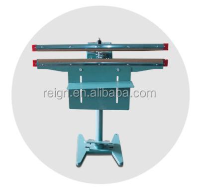 China Food Machine Pedal Force Sealing Aluminum Frame Type for sale