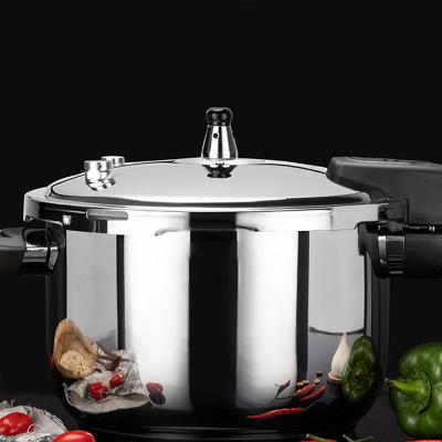 China Best Selling Commerical Sustainable Safety Non Stick Stainless Steel High Large Gas And Induction Pressure Cooker for sale