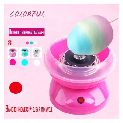 China Snack Factory Best Selling Portable Mini Floss Machine Electric Sweet Cotton Candy Maker for sale