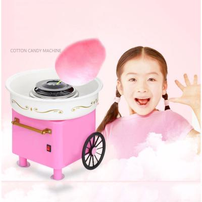 China Hot Selling Snacks Factory Machine Home Use Small Big Automatic Smart Cotton Candy Maker for sale