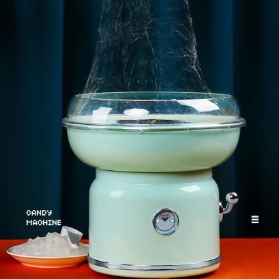 China Hot Selling Snacks Factory 2021 Stainless Steel Mini Electric Making Cotton Candy Maker Machine for sale