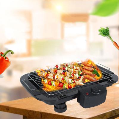 China Mini Smokeless New Indoor Bbq Single Electric Household Portable Non Stick Iron Electric Grills for sale