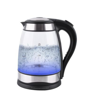 China 360 Degree Rotating Base 1.8L Household Boiling Turkish Electric Stainless Steel Maker Thermostat Tea Glass Water Kettle for sale