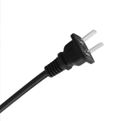 China Other Two-Plug Power Cord 075 Square 1.2 Meter Eight-Character Tail Plug National Standard Power Cord for sale