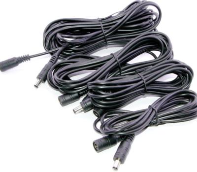 China Other DC Power Cord 5 m DC Extension Cord 5.5X2.1DC Male Female Connection DC Extension Cord for sale