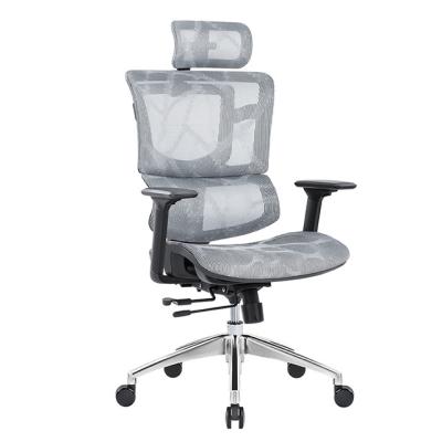 China Computer Swivel Chair Executive High Back Mesh Chai (Height) Best Design Office Ergonomic Adjustable Back Chair for sale