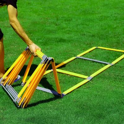 China New Agile Fixed PP Speed ​​Jump Ladder Football Training Aid Folding Rope Ladder. for sale