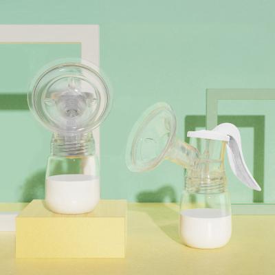 China BPA Free 2022 New Types Portable Manual Breast Pump for sale