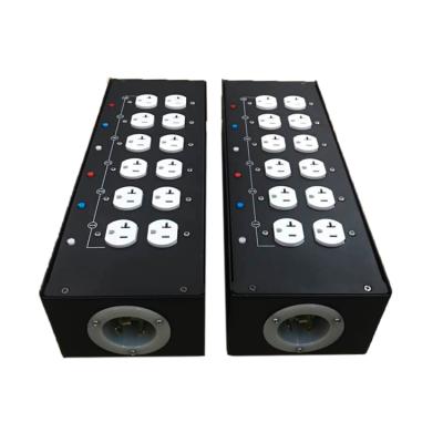 China Power Slot Box For Electrical Outlet 110V 220V Wire Power Lighting System L630 And L520 Sound And Entrance Box for sale