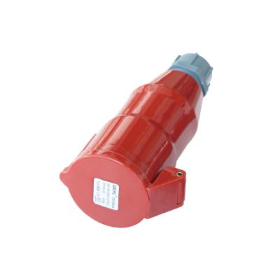 China 32A5 Pin Input And Output Commercial Connection Electrical Sockets With Ground Line for sale