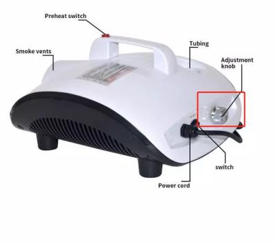 China Electronic Disinfection 900w Fog Machine Misty Steam Device for sale