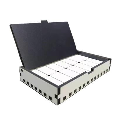 China New RubySub Soft Surface Antique Wooden MDF Sublimation Dominoes Set Custom Set For Sublimation With MDF Box for sale