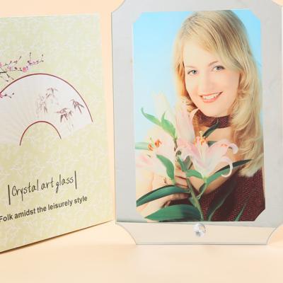 China RubySub BL45 180*230*5mm Home Decoration Sublimation Blank Glass Photo Frame for sale