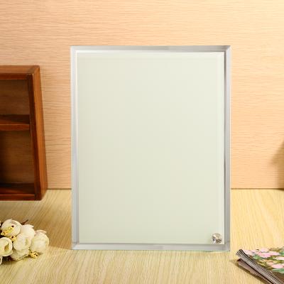 China Rubysub BL-01 180*230MM Store Hotel Home Office Factory Directly Blank Sublimation Photo Glass Frame for sale