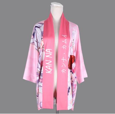 China Polyester Best Selling 3D Printing Unisex Kobayashi-san Chi no Maid Dragon Kimono for sale