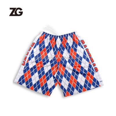 China Dryfit / Breathable Wholesale China Manufacture Argyle Design Lacrosse Shorts OEM Lacrosse Uniform for sale