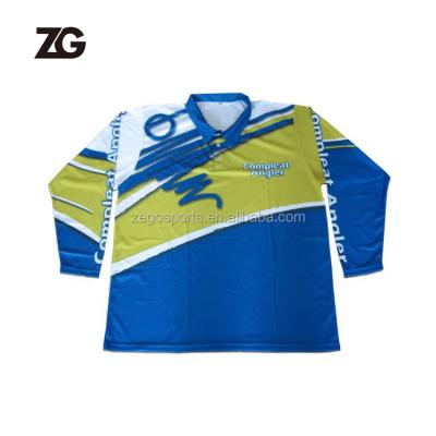 China OEM Service Supply Antibacterial Type Single Tournament Fishing Wear Fishing Jersey for sale