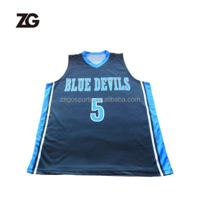 China Wholesale Customized Antibacterial Logo Printing Basketball Uniform Reversible Mens Basketball Tank Top for sale