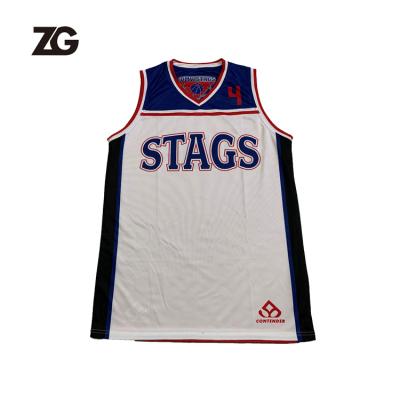 China Antibacterial Wholesale Basketball Uniforms Custom Youth Basketball Jersey Uniform for sale