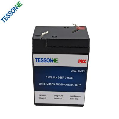 China 26A 4AH 6V Li Ion Battery High Capacity Lead Acid Replacement Battery For Inverters for sale