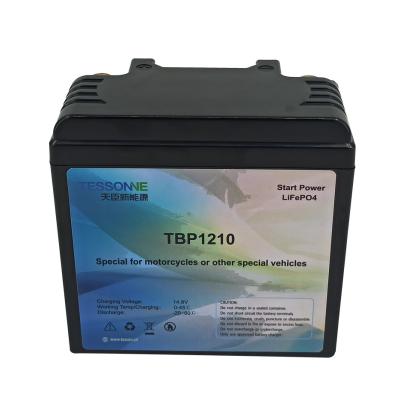 China UN38.3 Rechargeable Lithium Motorcycle Battery 12V 10Ah Lifepo4 Battery Pack Tesson for sale