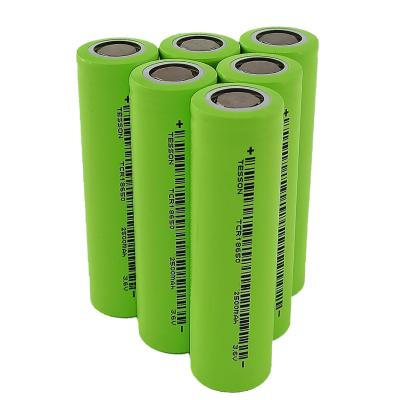 China OEM 3.6V 18650 2500mAh Lithium Ion Battery Cell For Energy Storage Electric Tools for sale