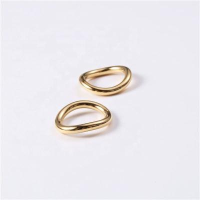 China Lead Free Nickel Free High End 18K Gold Plated Pave Stainless Steel Rings Fashionable Jewelry for sale