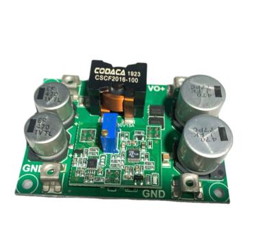 China Charger controller DC-DC boost module mppt 12V 24V 48V high power input 5-36V/18A /15A adjustable output 12-56V for sale