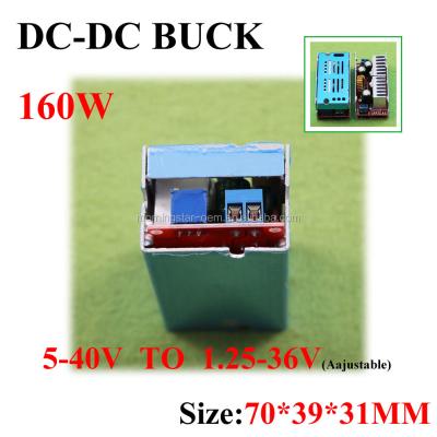 China ZS-PD8 160W DC DC Buck Power Converter 36V to 5V 8A Step Down for Generator, Car, Vehicle, etc. 70*39*31mm for sale