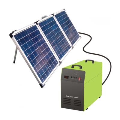 China 220V 500W 1KW 1500W Commercial Hybrid Power Station Portable Off Grid Solar Power System Home for sale