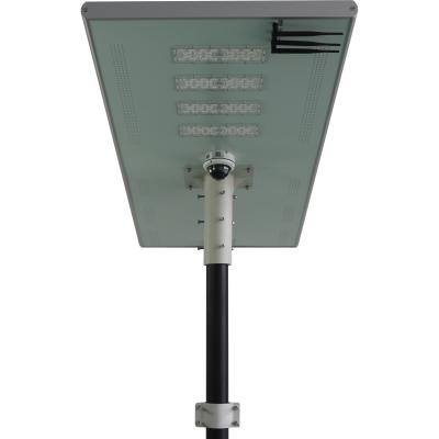 China Free Shipping Outdoor Waterproof Garden 90W Solar Pole Luz Led All In One Street Light With Source for sale