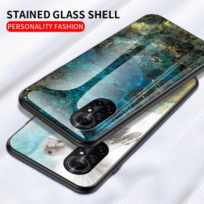 China Waterproof Anti-fall Shockproof Phone Case For Huawei nova 8/8 pro marble pattern OC010 for sale