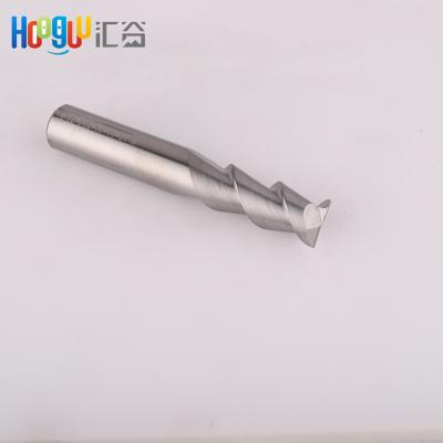 China High Quality CNC Tungsten Machine 2 Flute Alloy Steel Milling Cutter For Aluminum With 60mm 75mm for sale