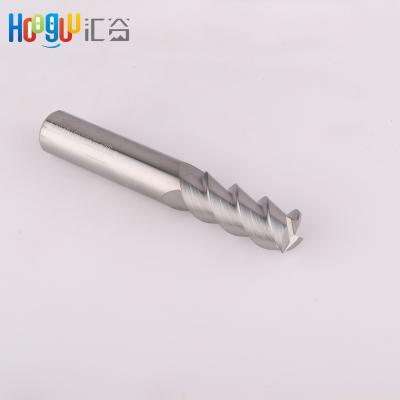 China Safty HRC50 3Flutes CNC Aluminum CNC Milling Cutter for CNC Metal Tungsten Steel Mache with 60mm for sale