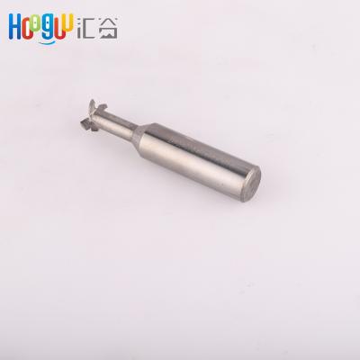 China HRC55 4Flutes Tungsten Steel Carbide T Slot Milling Cutter Tungsten Steel CNC Cutter Tools For Aluminum With 50mm for sale