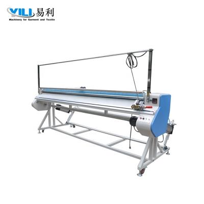 China With length cutter large diameter roll the heavy fabric stretching machine with length cutter for sale