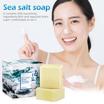 China Goat Base Cleansing Milk Whitening Herbal Soap Acne Gluta Collagen Face Care Bath Wash Base Sea Salt Soap for sale