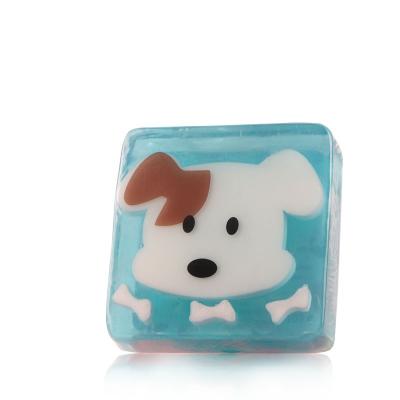 China Manufacturer Kids Cartoon Bath Soap Animal Base Cleaning Handmade Soap Moisturizing Essential Oil Soap for sale