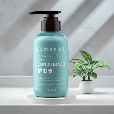 China Wholesale Color-protecting High Quality Private Label Tea Tree Essential Oil Scalp Maintenance Organic Hair Conditioner for sale