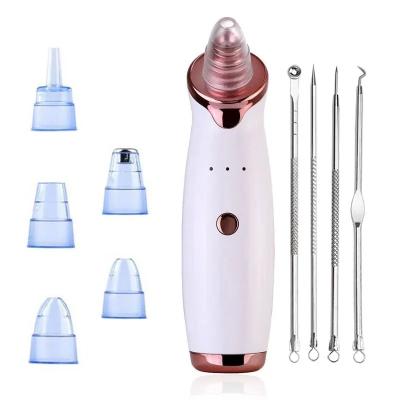 China Car Factory Cheap Price 5 Head Electric Suction Blackhead Remover Vacuum Pore Vacuum Cleaner for sale