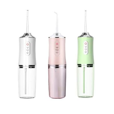 China Car Professional Oral Irrigator Rechargeable Portable Dental Teeth Clean Oral Water Flosser Jet Irrigator for sale