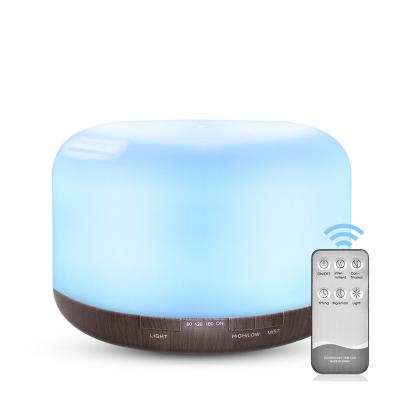 China Household Smart Home Appliances Electric Ultrasonic Aromatherapy Essential Oil Aroma Diffuser With 7 Colors Led Night Light for sale