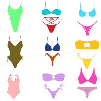 China Company 2021 Manufacturer Vendor Swimsuit Supplier Custom Viable OEM JSN150 Anti-UV Fabric Recycled Swimwear for sale