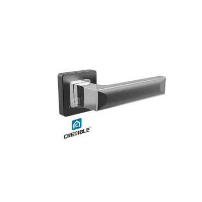 China Home patent/new design of apartment/hotel/villa and so on with hot sale modern zinc alloy bedroom passage door handle lock with mortise for sale