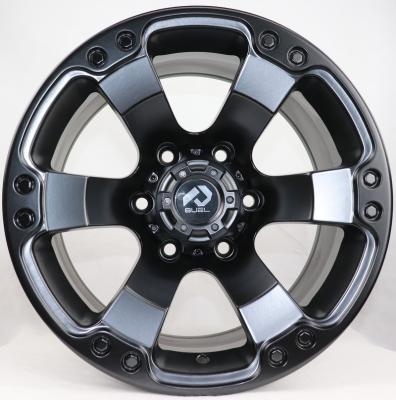 China 16 Inch SUV Aftermarket Off Road Aluminum Alloy Car Wheels 6 Lugs 6 Holes 6x139.7 PCD 4x4 Off-Road Wheels for sale