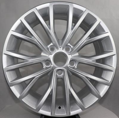 China Factory wholesale 5x112mm aluminum alloy aluminum wheels 17 inch reproduction car wheel rims for volkswagen for sale