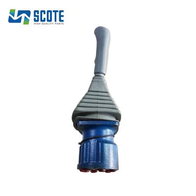 China SCOTE Excavator Left Right Hydraulic Joystick Controller E320 Joystick Handle for sale